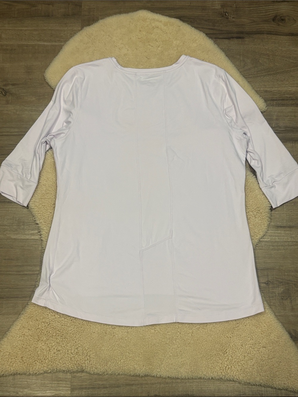 Mountain Hardwear Crater Lake 3/4 Crew, pale lilac purple, L